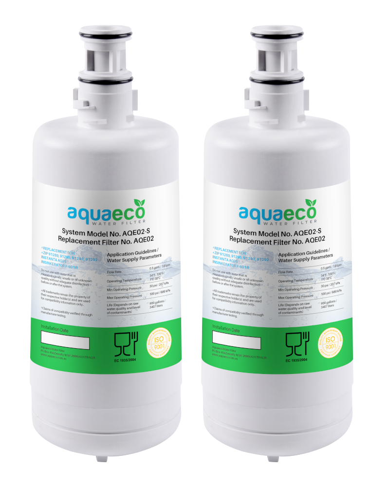 Insinkerator F-601 Compatible Water Filter 2 Pack